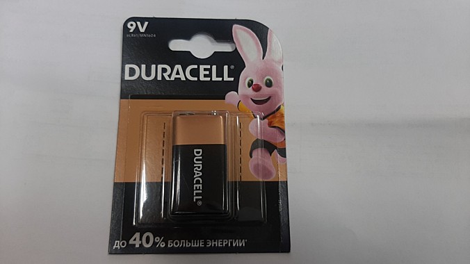 Э/п Duracell 6LR61/6LF22 BL1 9V