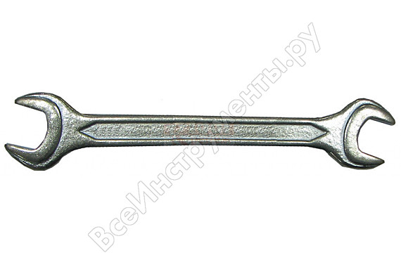Ключ рожковый, 12х14мм, кованый, оцинкованный Biber 90606