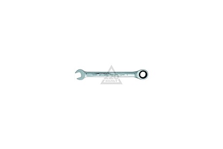 Ключ комбинированный трещёточный, 13мм, Crv, зеркальный хром// Matrix 14806