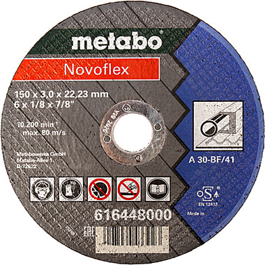 Диск отрезной METABO 150х2х22 SP-Novorapid 617165000